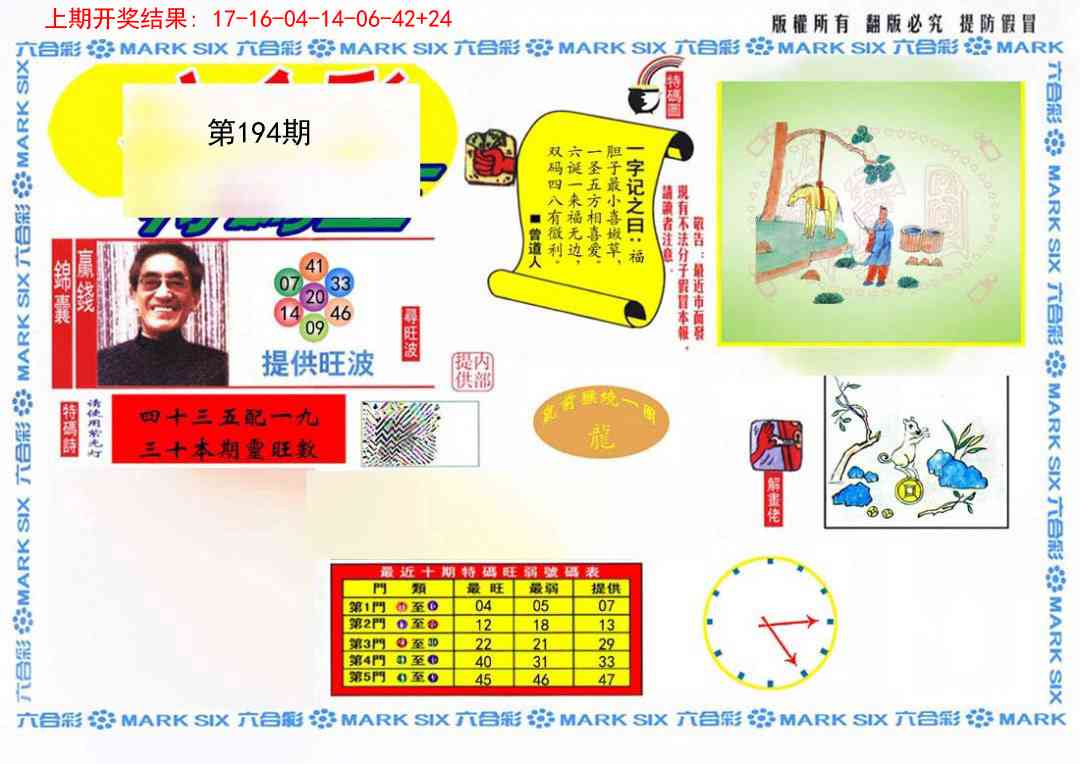 194期心水特码(信封)[图]