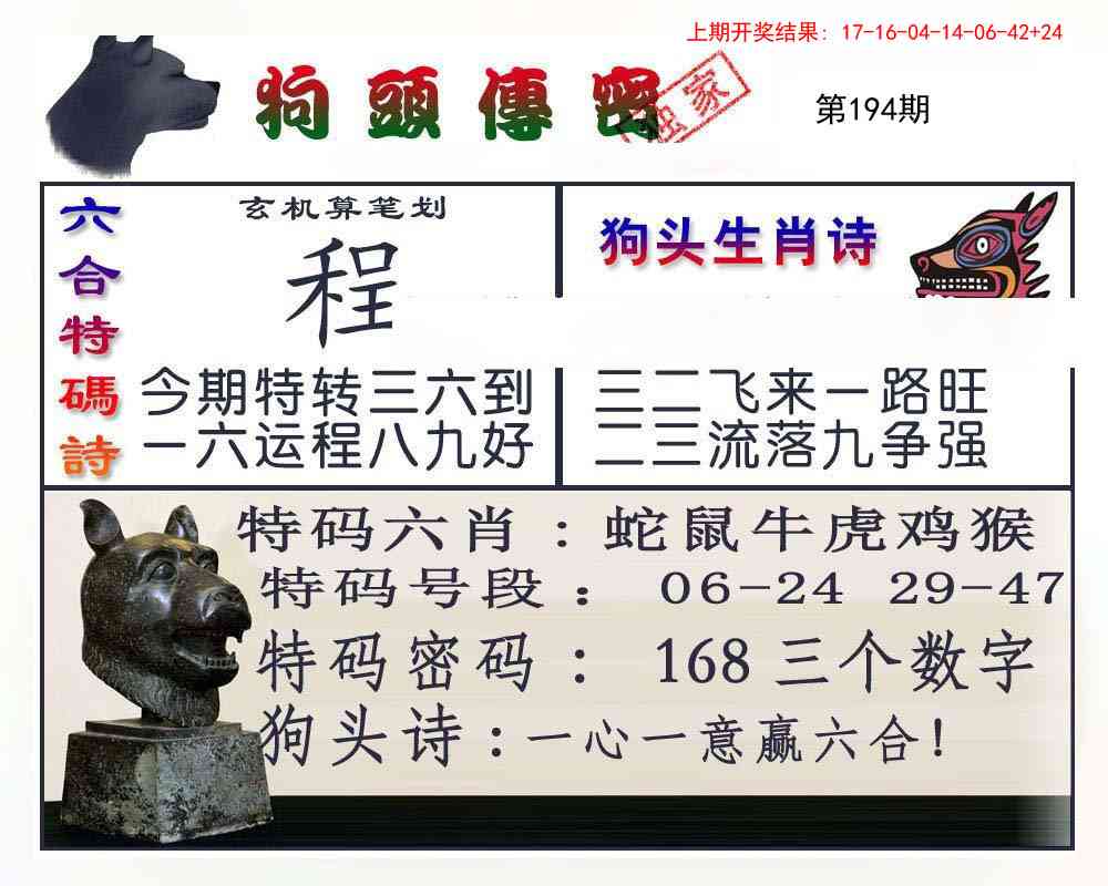 194期狗头传密[图]