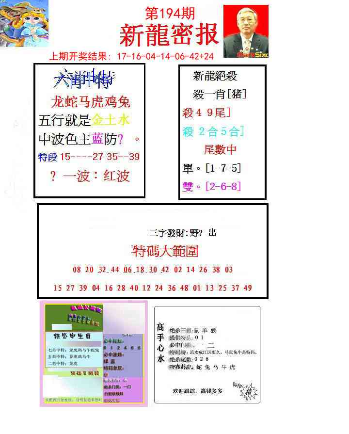 194期新龙密报[图]