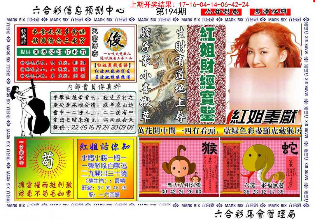 194期红姐财经宝鉴[图]