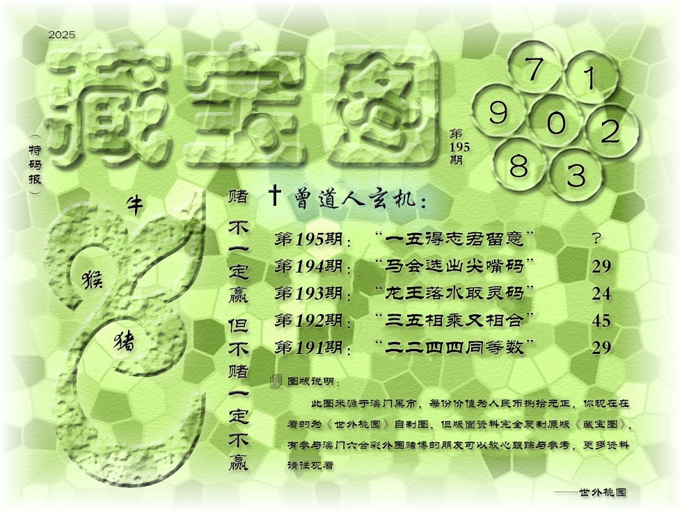 195期《藏宝图》[图]