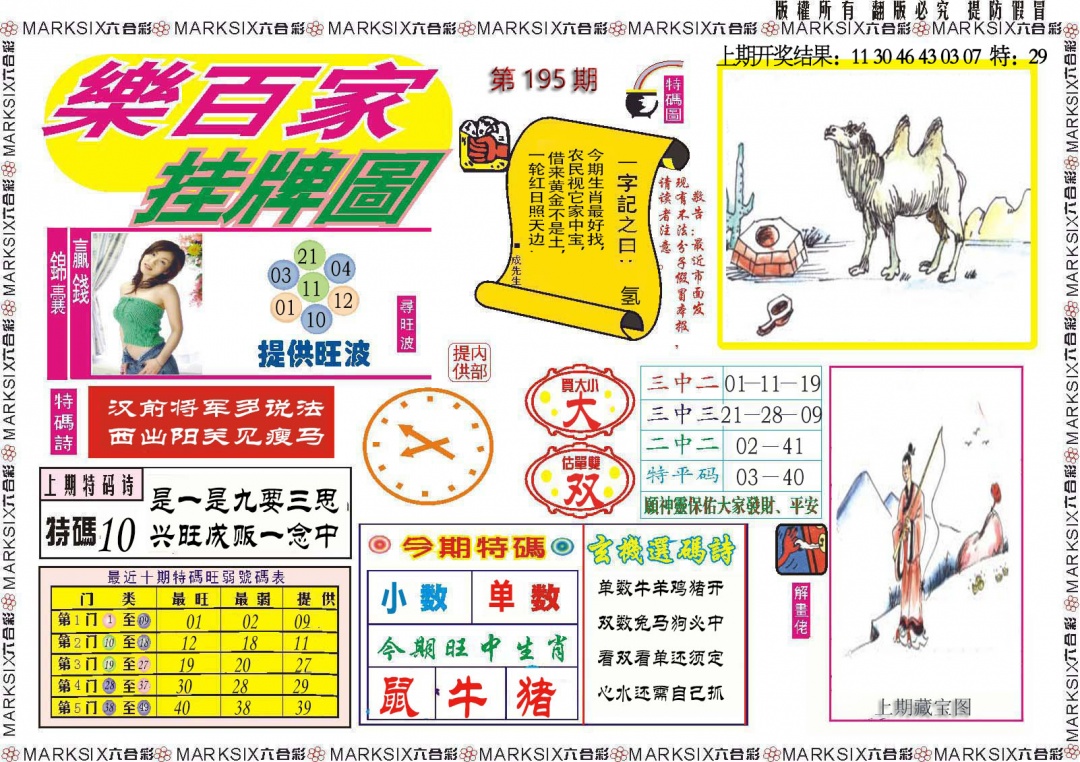 195期乐百家挂牌图[图]