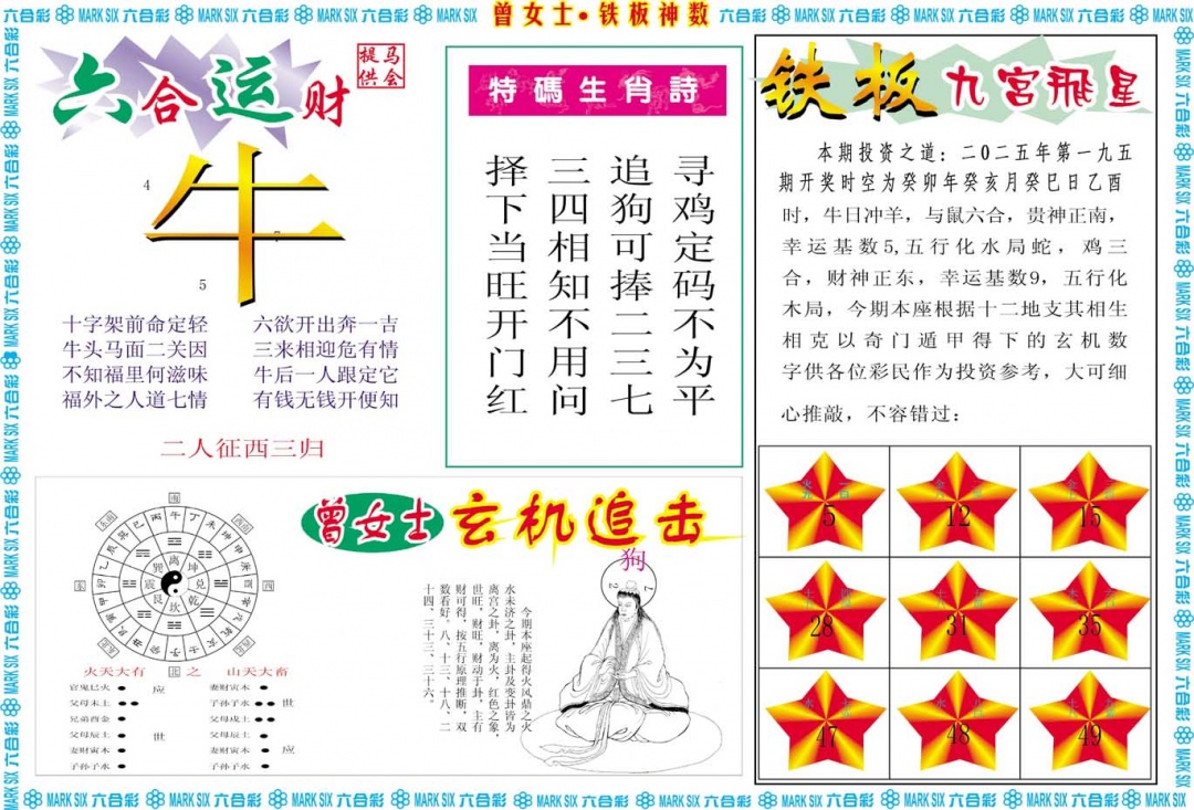 195期曾女士铁板神数B[图]