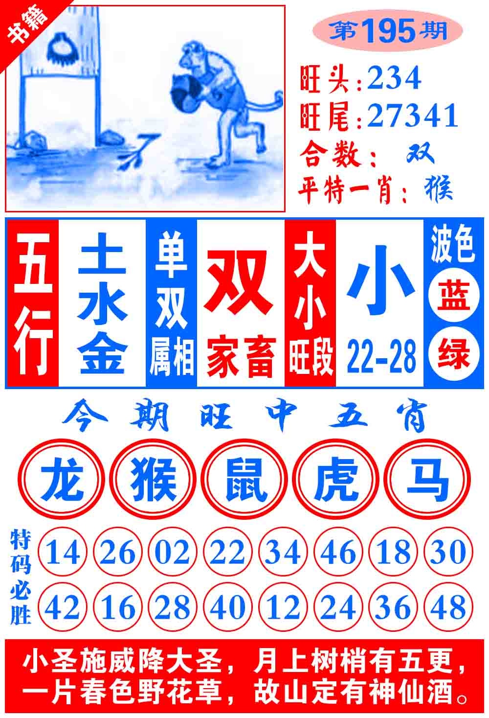 195期澳门全集心水[图]