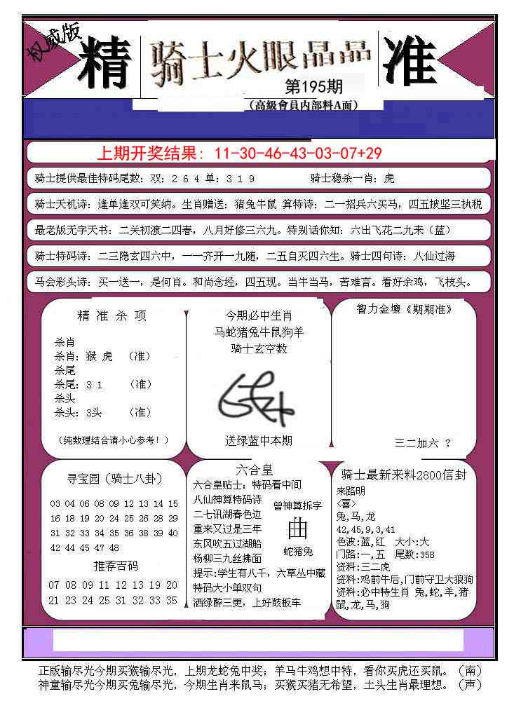 195期骑士火眼晶晶B[图]