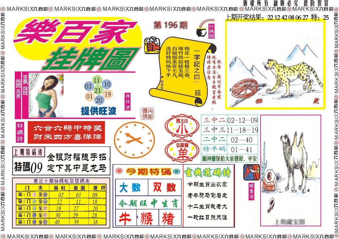 196期乐百家挂牌图[图]