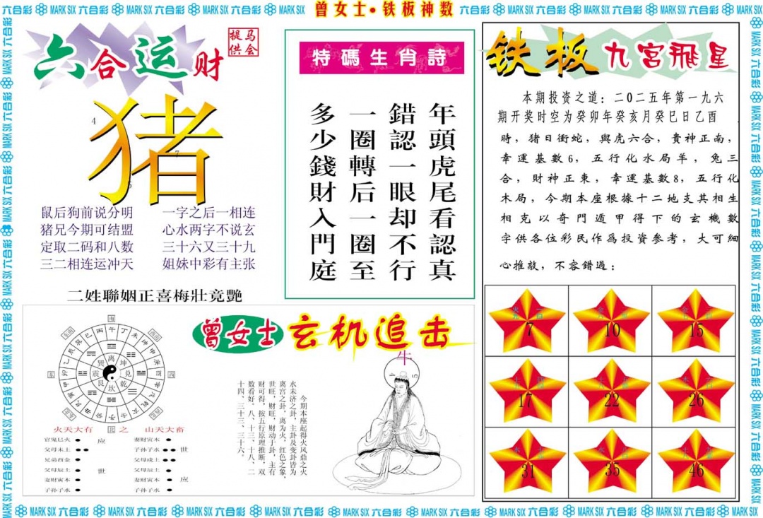 196期曾女士铁板神数B[图]