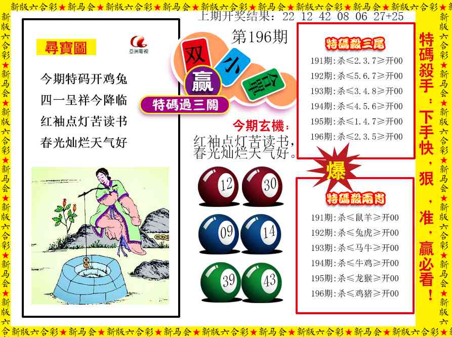 196期特码过三关[图]