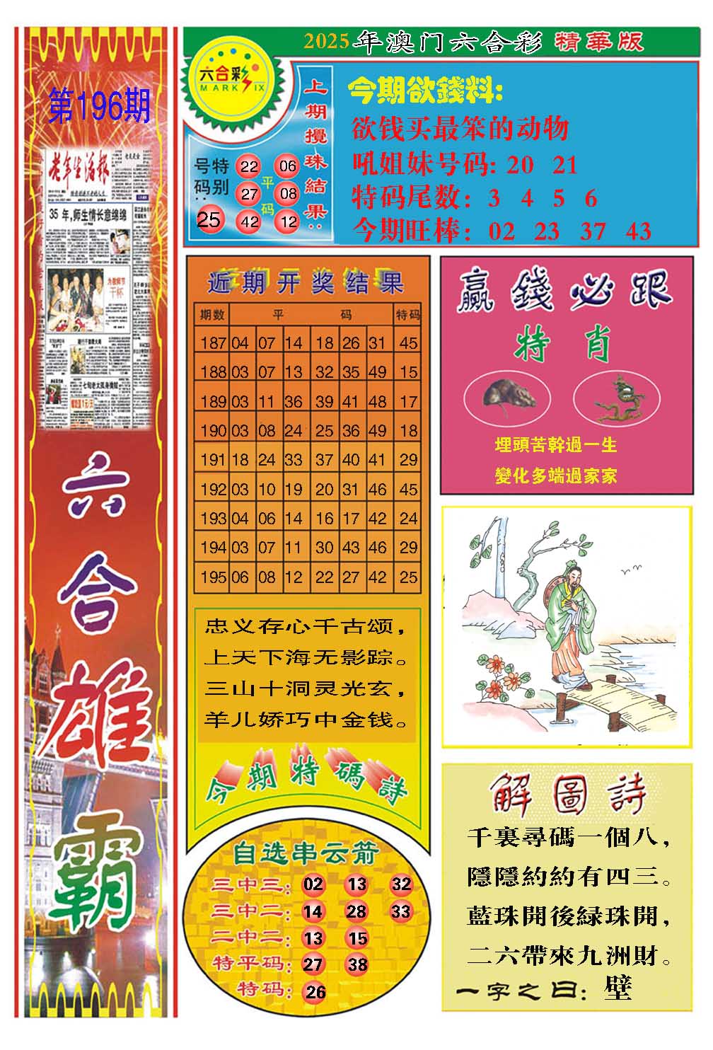 196期六合雄霸[图]