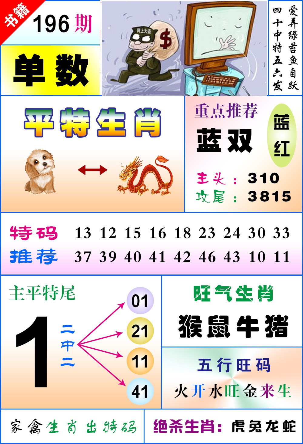 196期澳门风水平特[图]