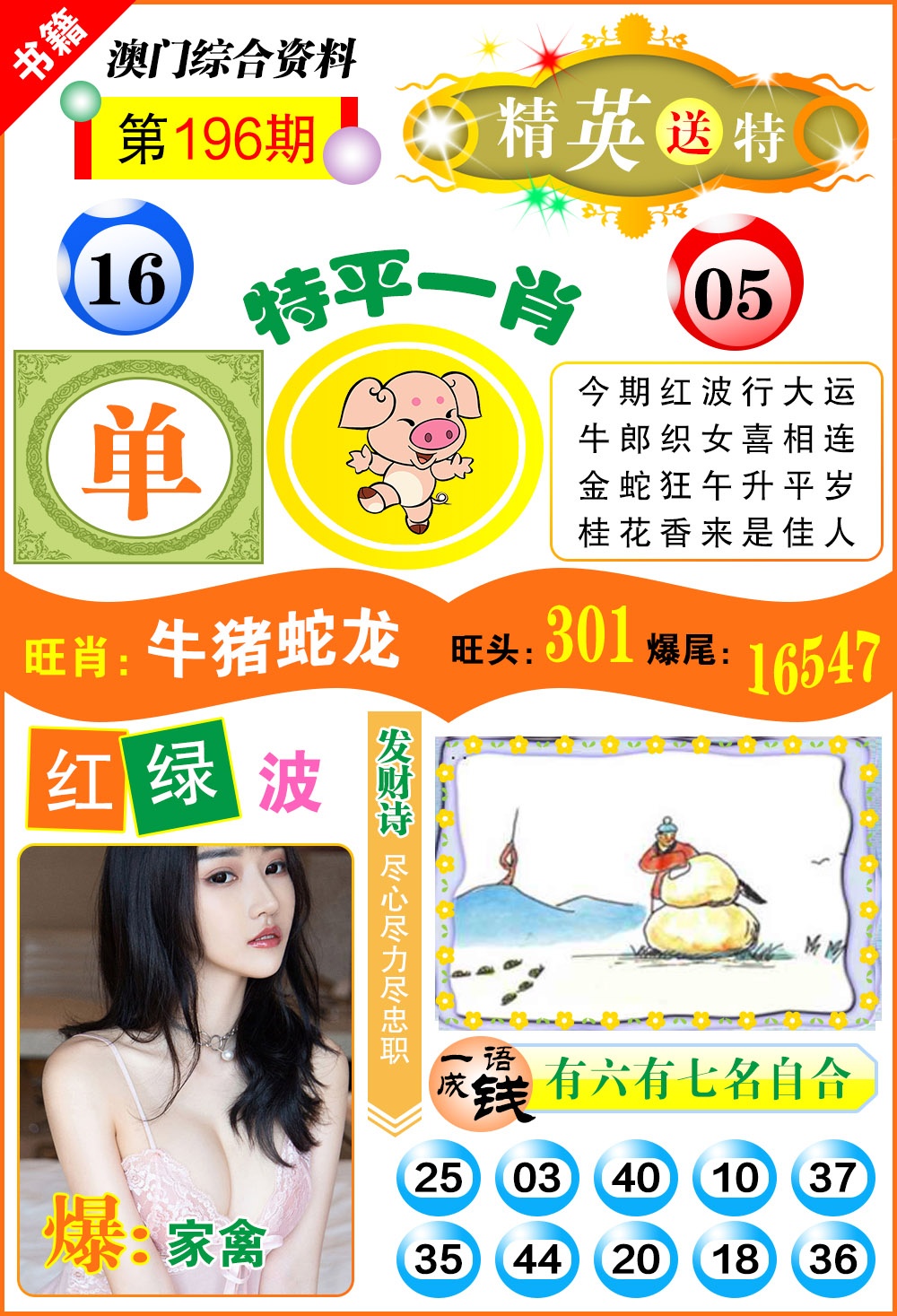 196期澳门综合资料[图]