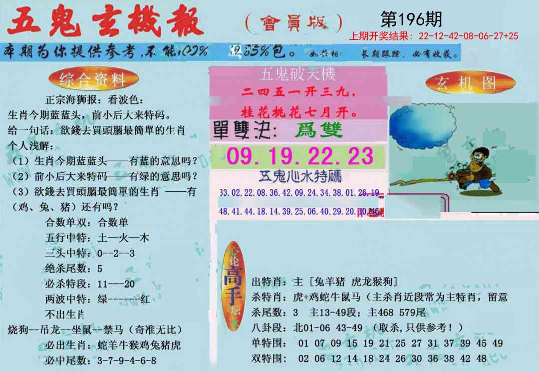 196期新五鬼玄机[图]