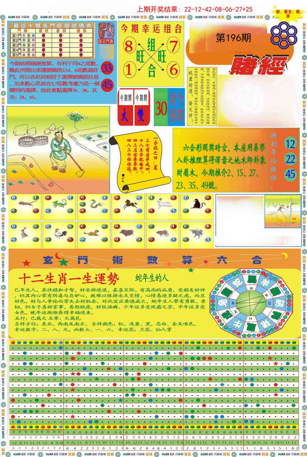 196期九龍赌经A(推荐)[图]