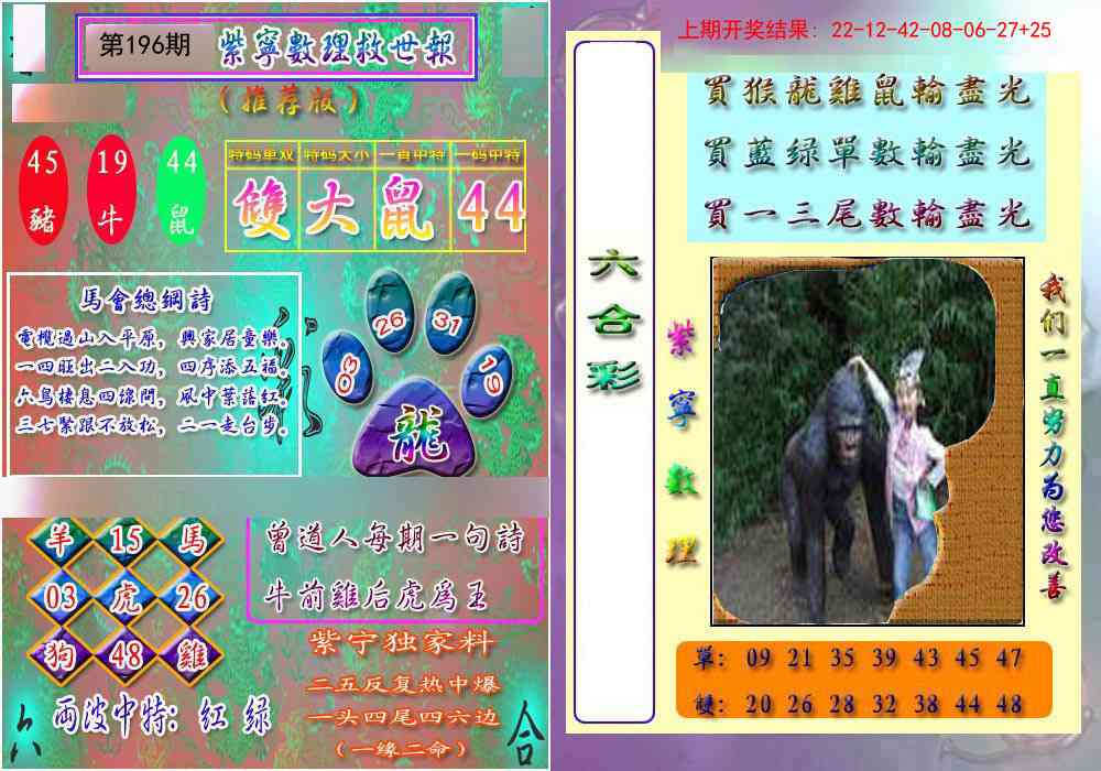 196期数理救世报[图]