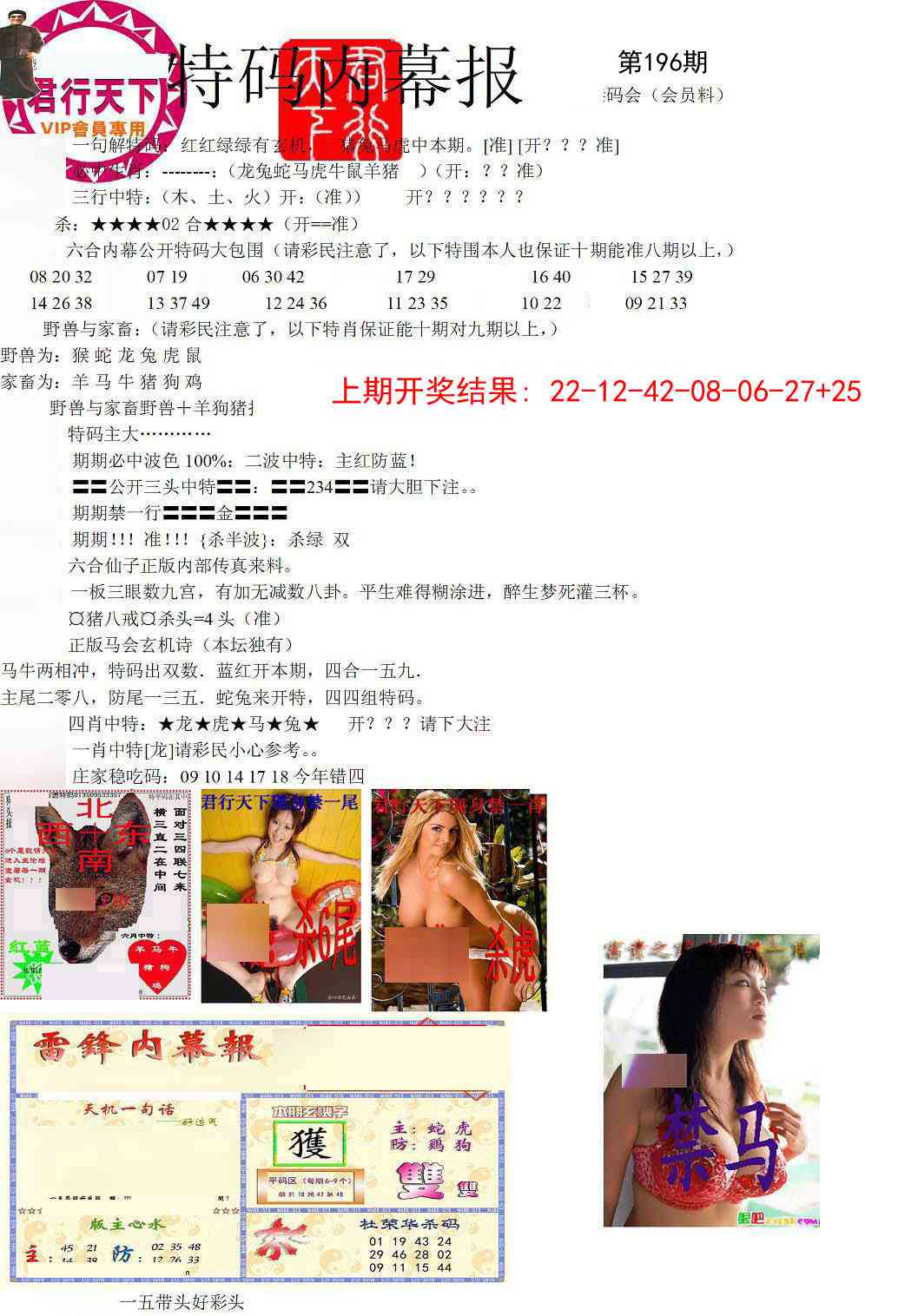 196期特码内幕报[图]