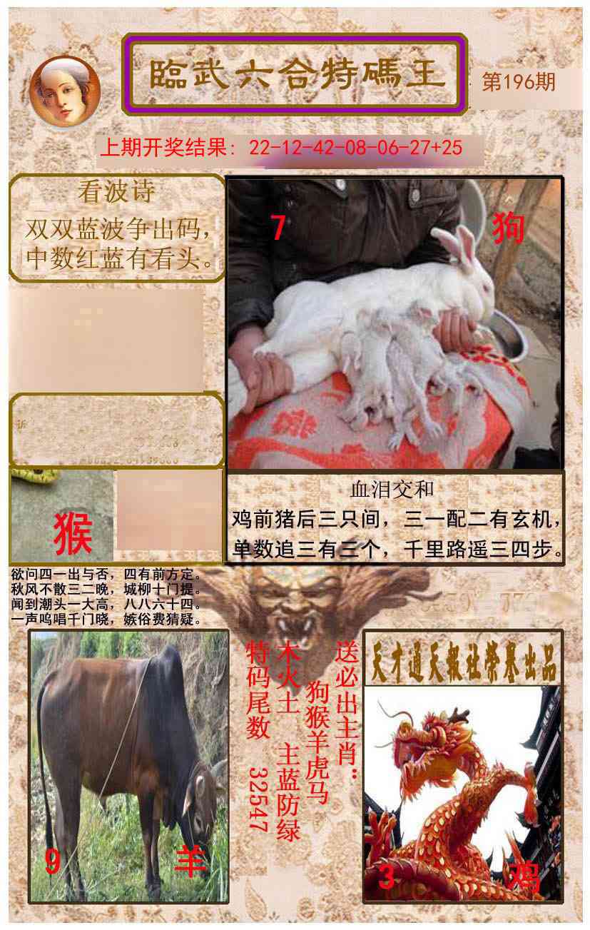 196期临武六合特码王[图]