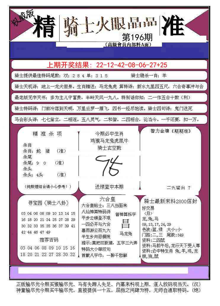 196期骑士火眼晶晶B[图]