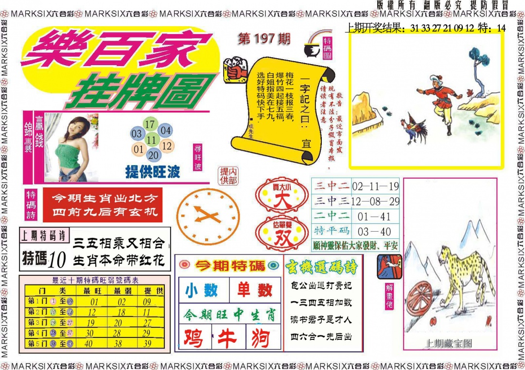 197期乐百家挂牌图[图]