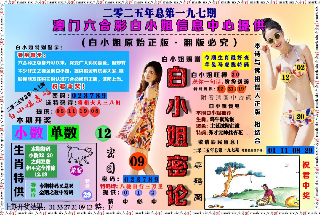 197期白小姐密论[图]