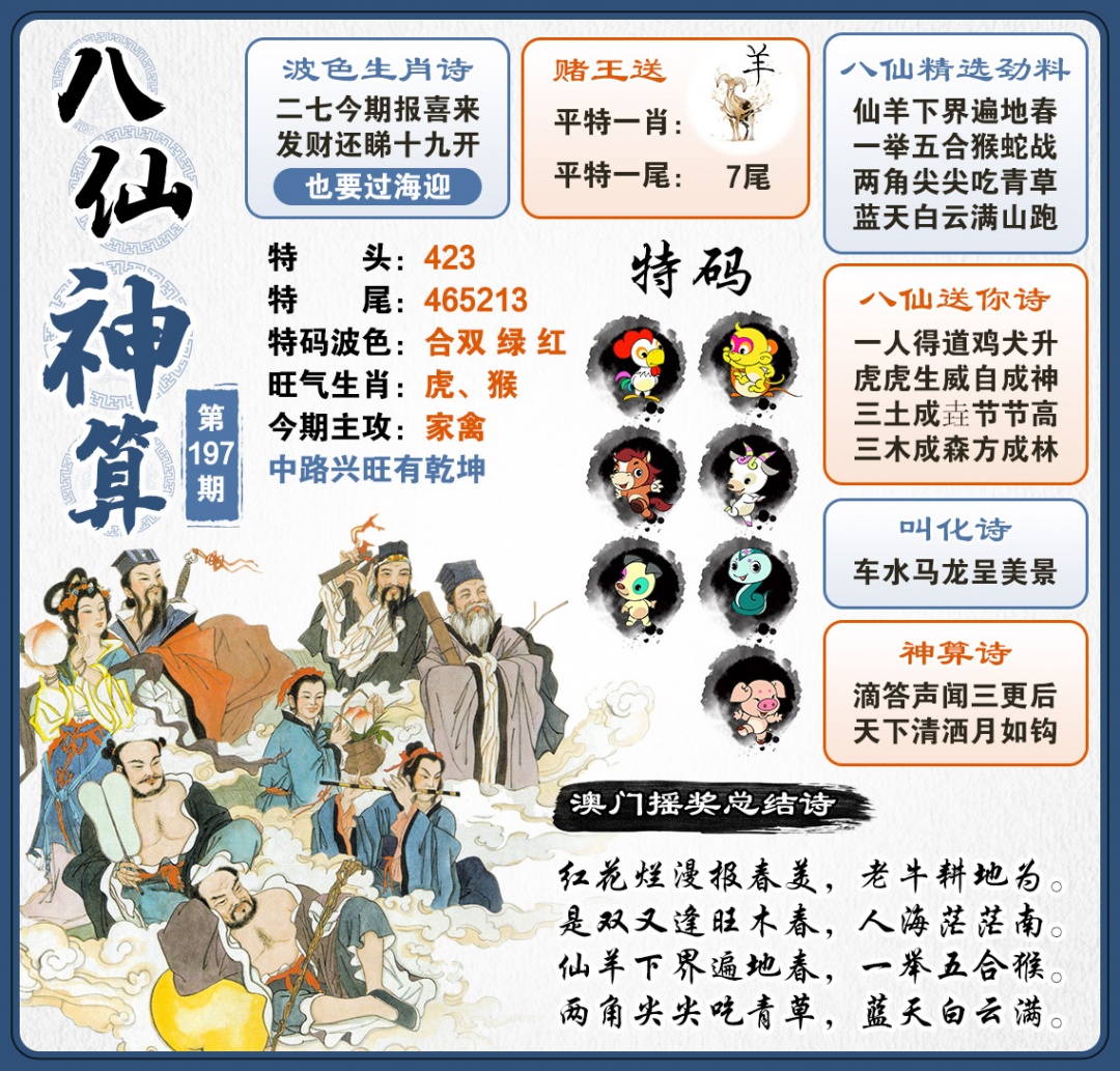 197期八仙神算[图]