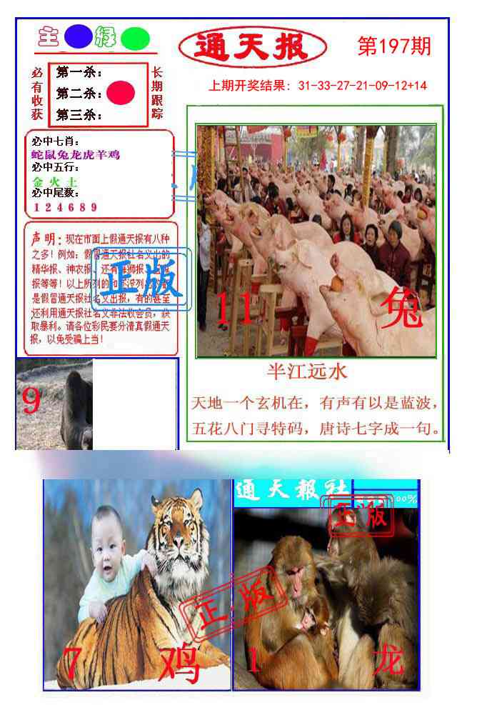 197期通天杀波图1[图]