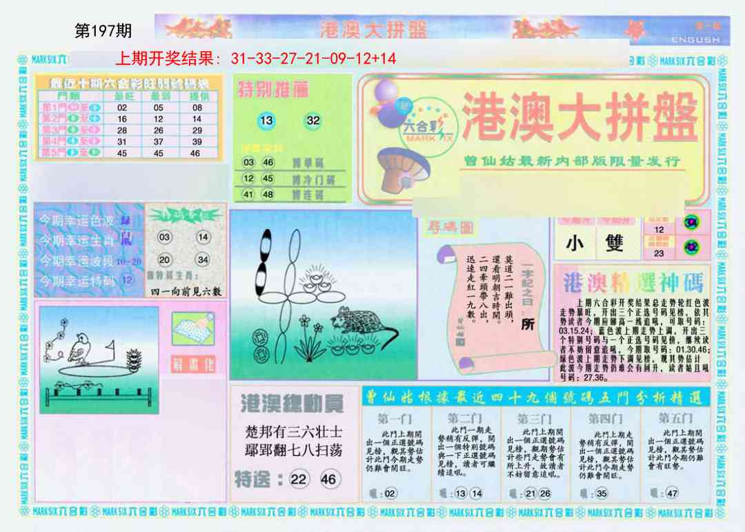 197期港澳大拼盘A[图]