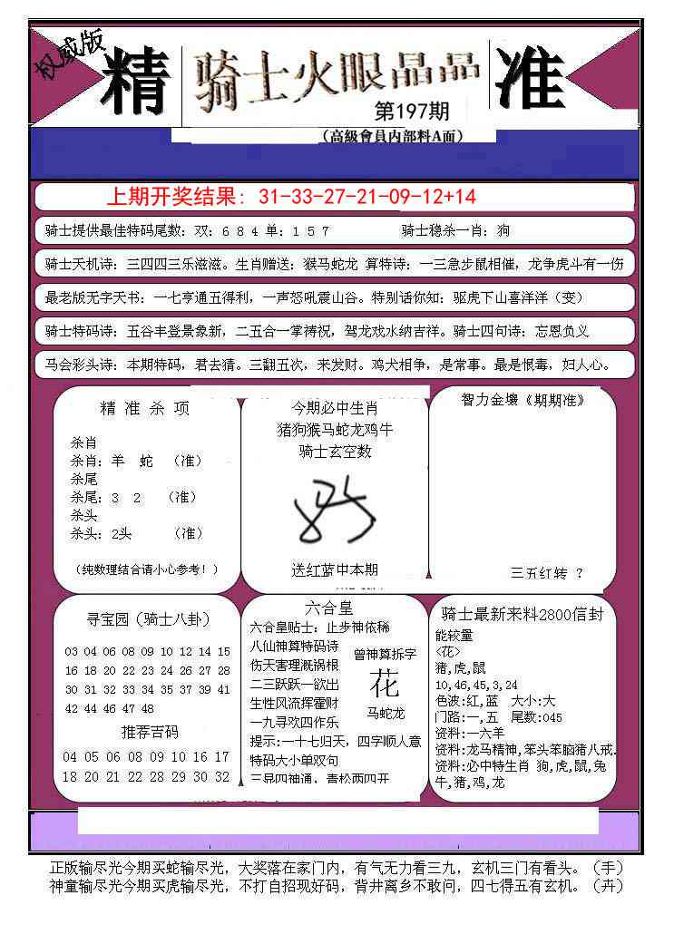 197期骑士火眼晶晶B[图]