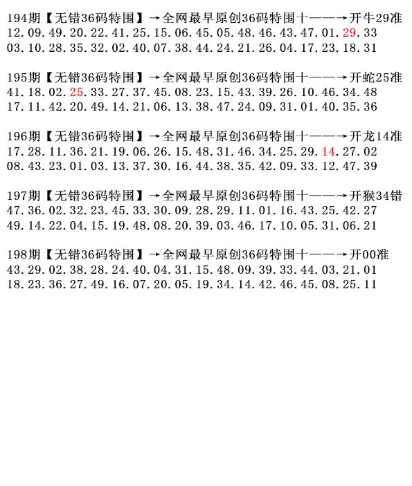 198期36码特围[图]
