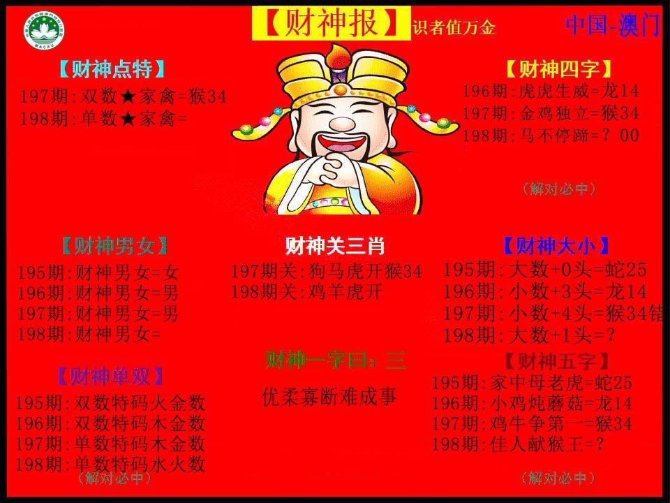 198期红财神[图]
