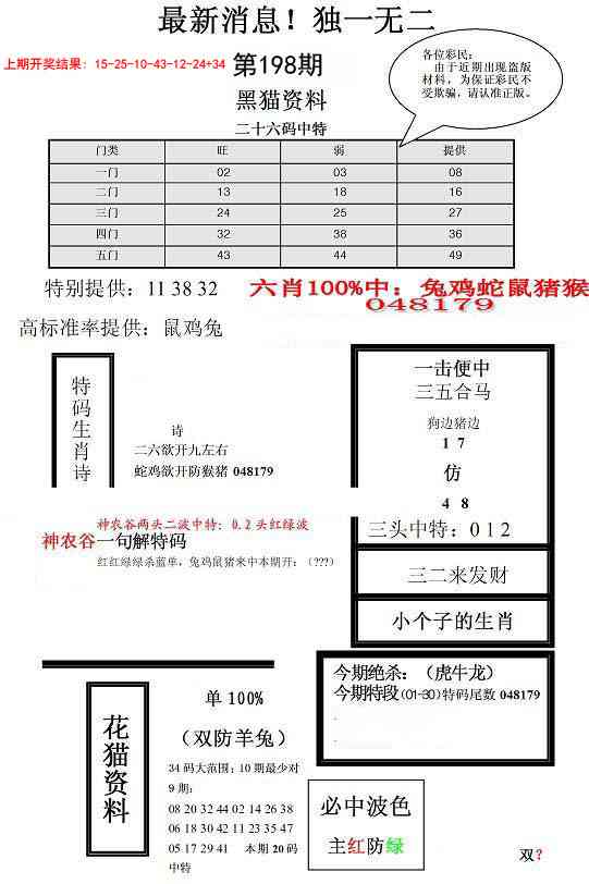 198期独一无二(正)[图]