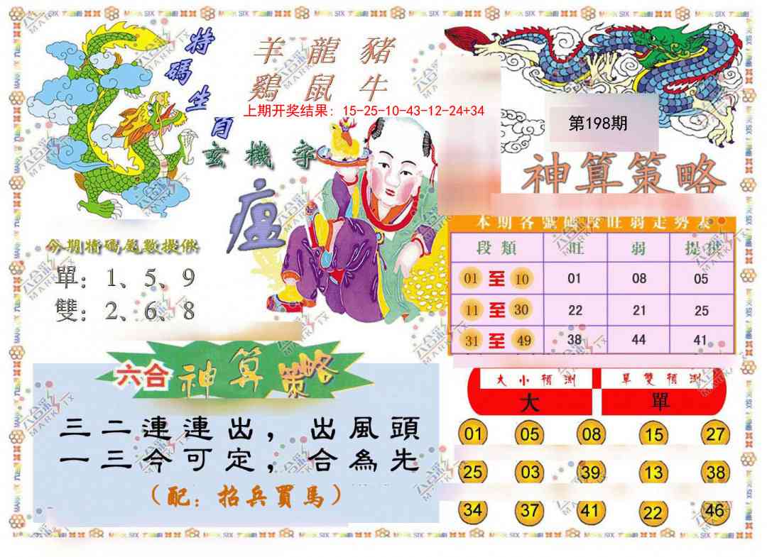 198期神算策略[图]