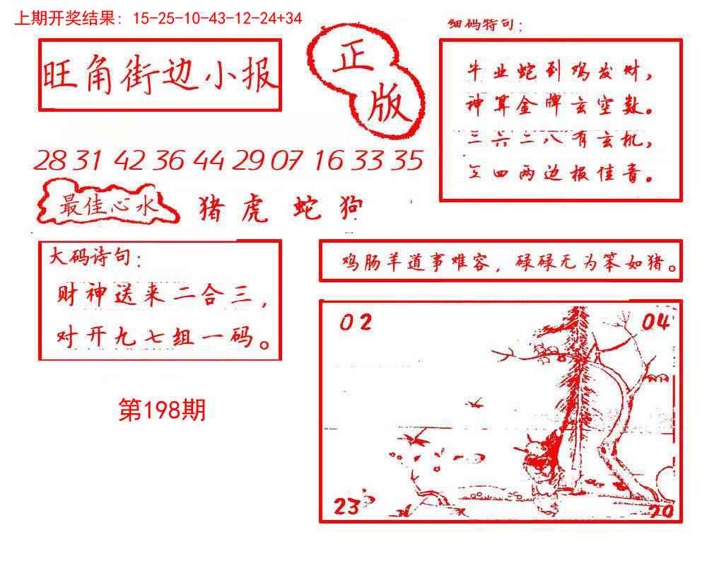 198期旺角街边小报[图]