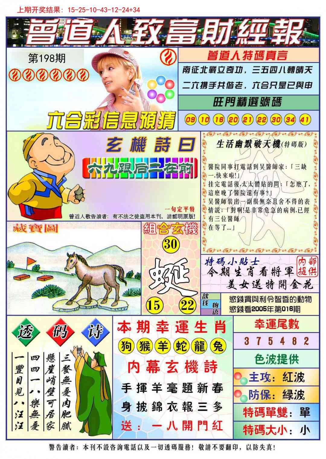 198期曾道人致福财经[图]