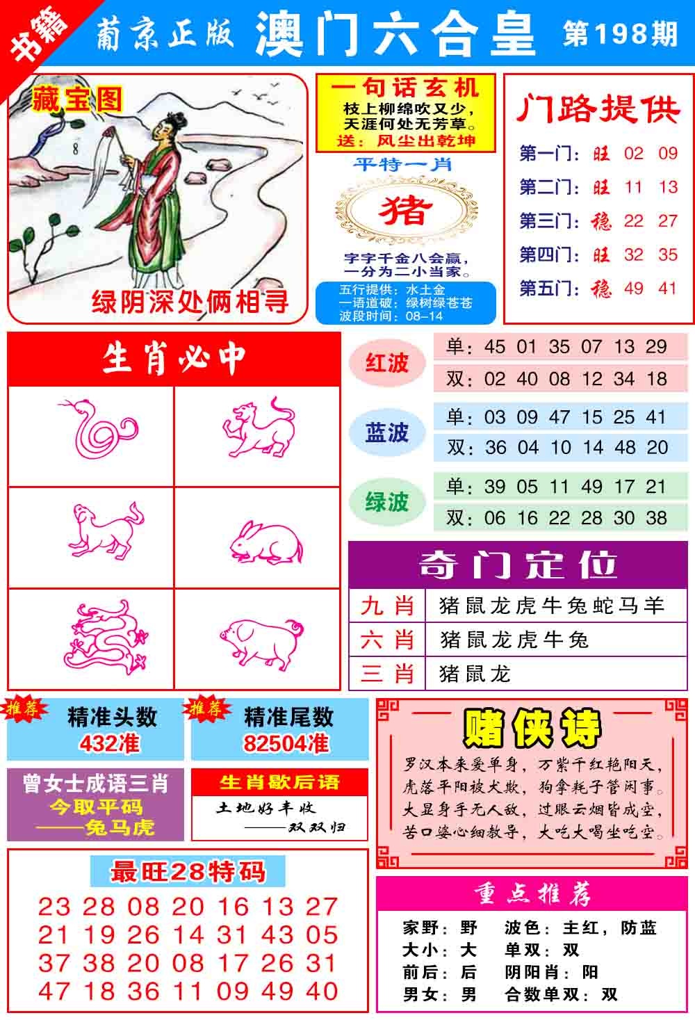 198期澳门六合皇心水[图]