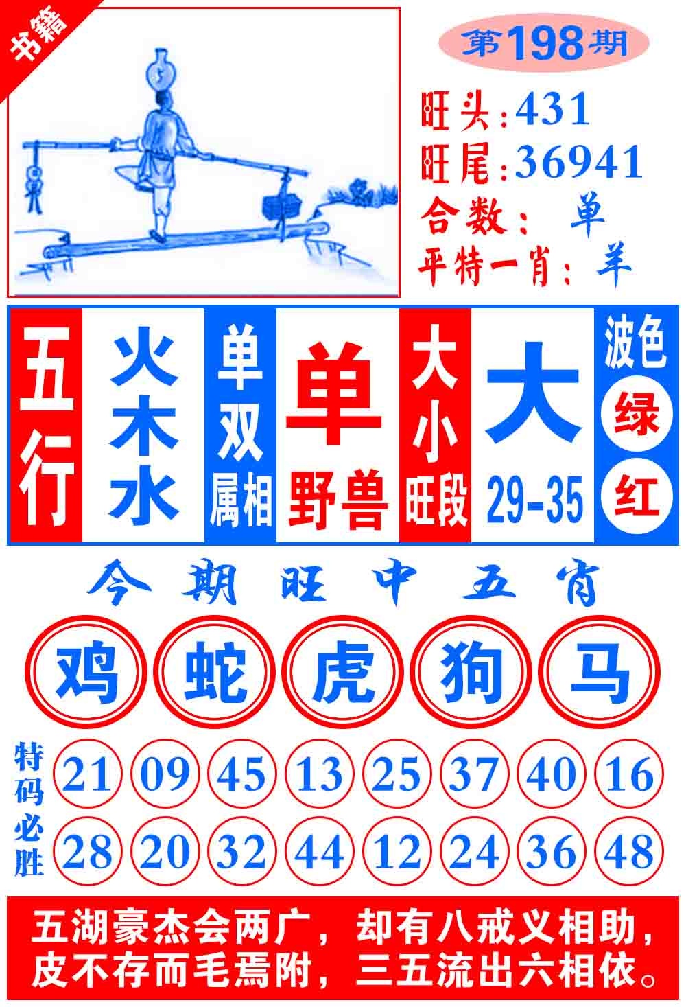198期澳门全集心水[图]