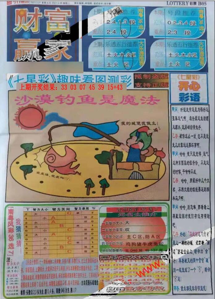 199期七星彩图(高清)[图]