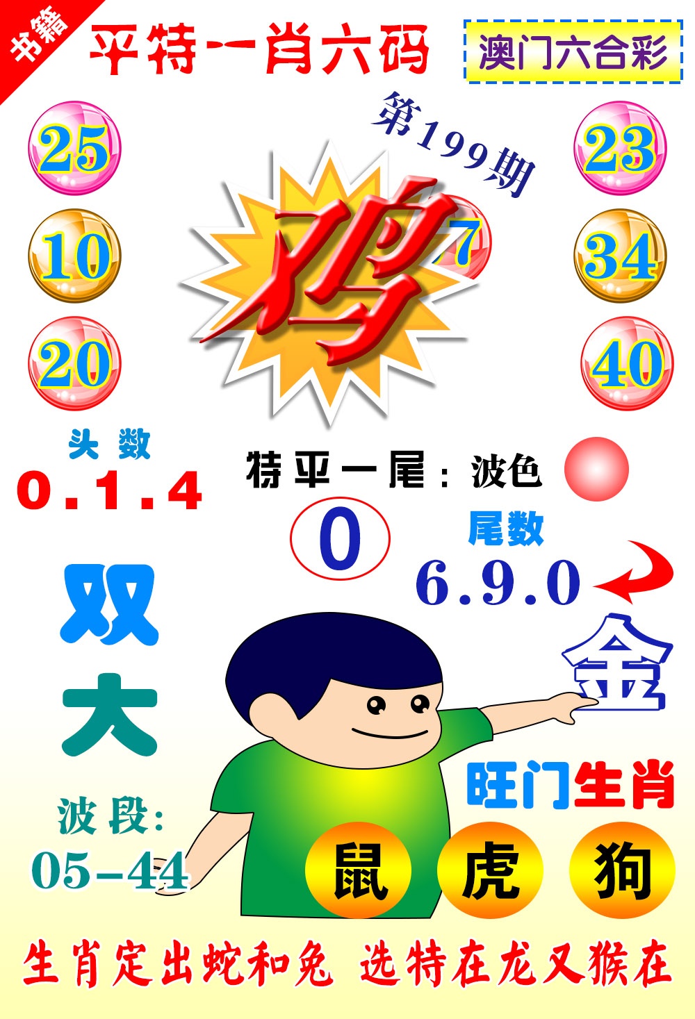 199期澳门一肖六码[图]