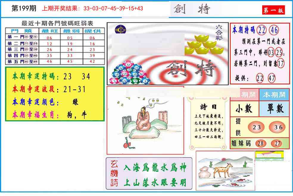 199期九龍创特A(推荐)[图]