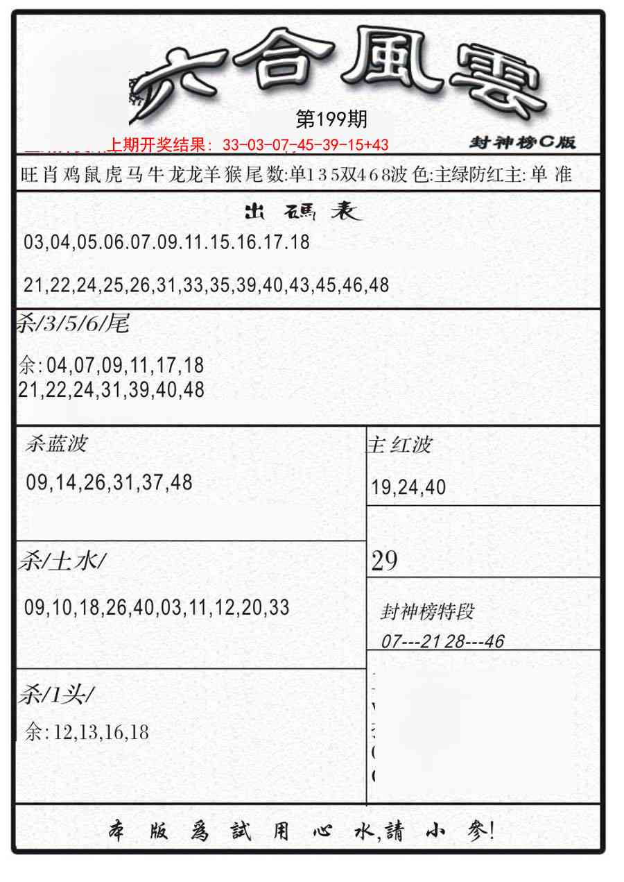 199期六合风云B[图]