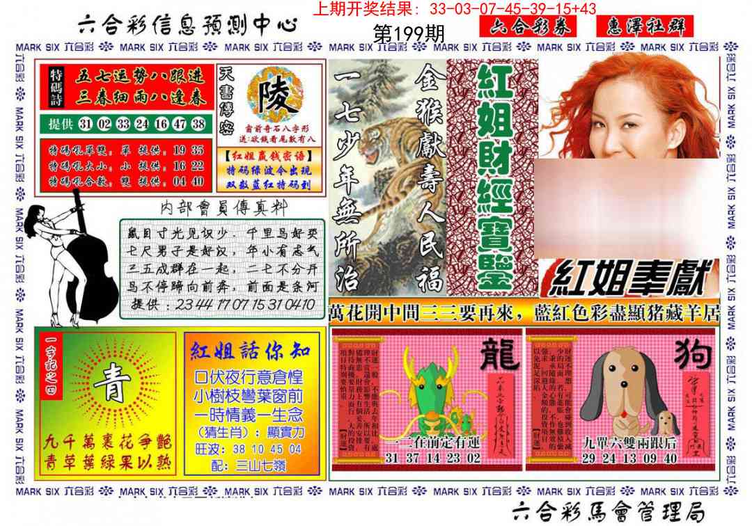 199期红姐财经宝鉴[图]