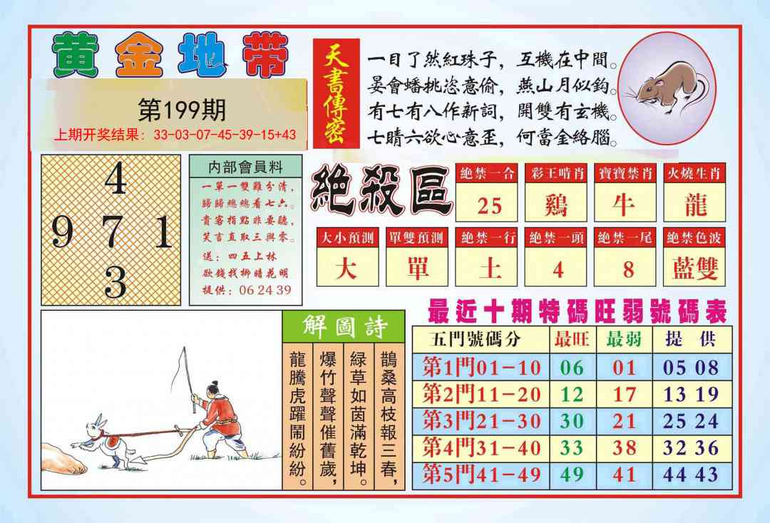 199期黄金地带[图]