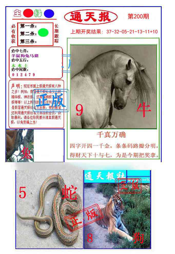 200期通天杀波图1[图]