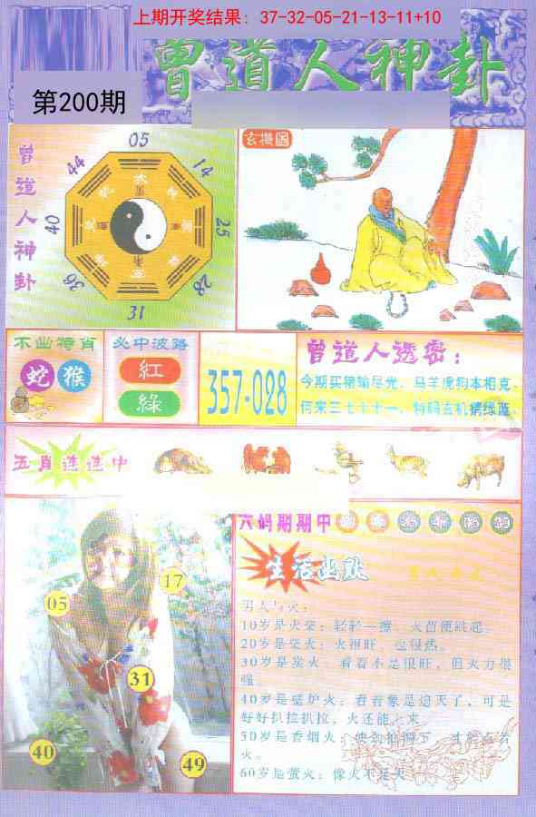 200期曾道人透特[图]