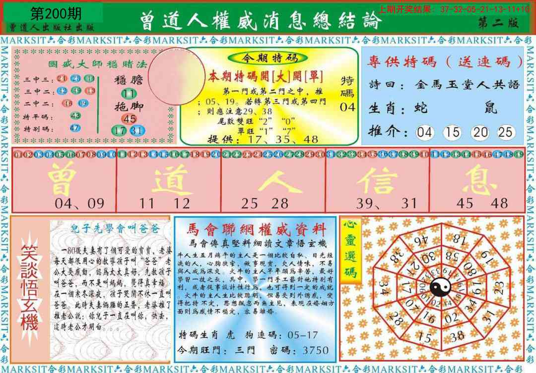 200期曾道人权威消息B[图]