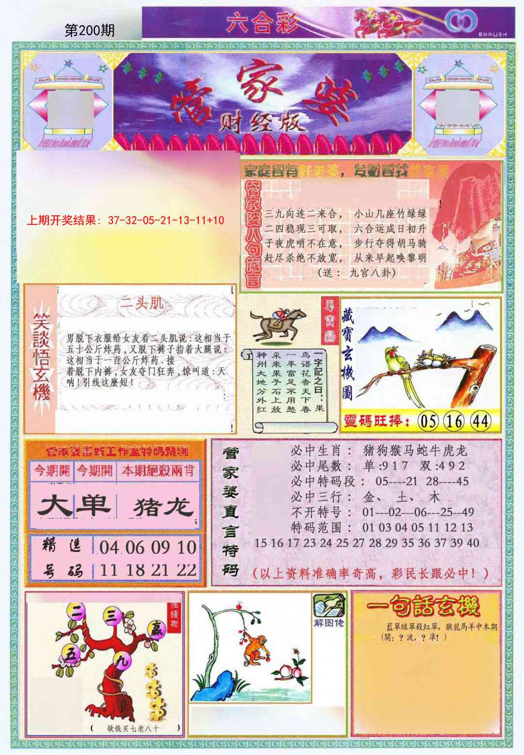 200期管家婆财经版[图]