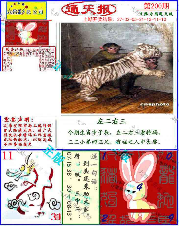 200期大陆通天报[图]