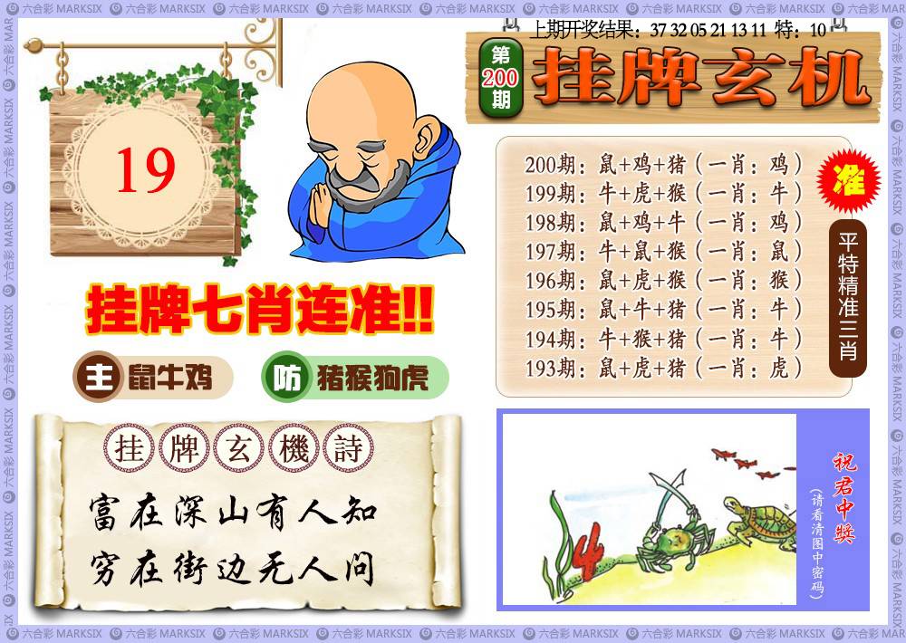 200期挂牌玄机[图]