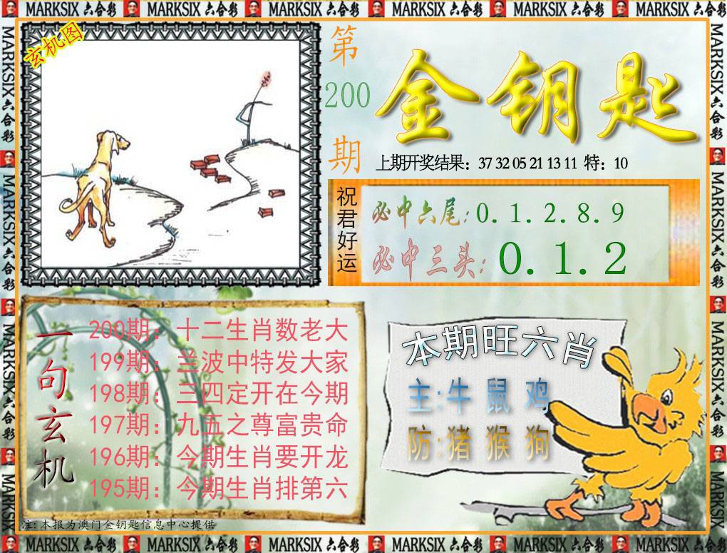 200期金钥匙[图]