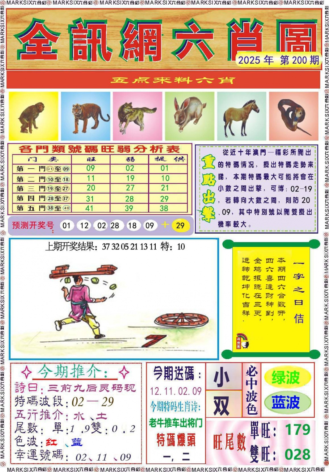 200期全讯网六肖图[图]