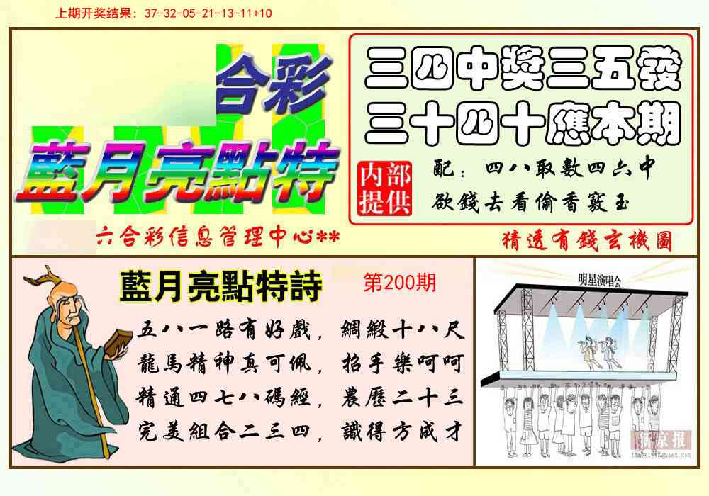 200期蓝月亮点特码[图]